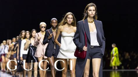 gucci runway shows|Gucci ancora fashion show.